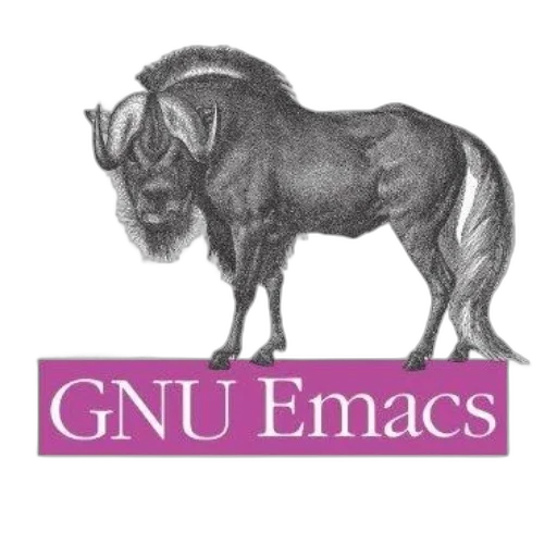 image, cover, book, titled, learning, gnu, emacs, featuring transparent PNG cut-out