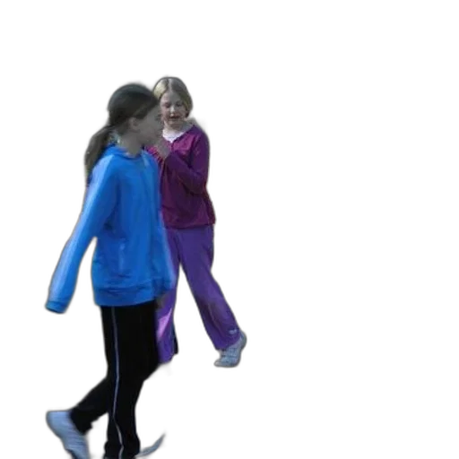 jacket, staff, 3d render, concept art, photorealistic, blue, two, girls transparent PNG cut-out