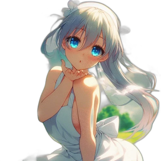 dress, flower, face, robot, anime, pixel art, watercolor, photorealistic transparent PNG cut-out