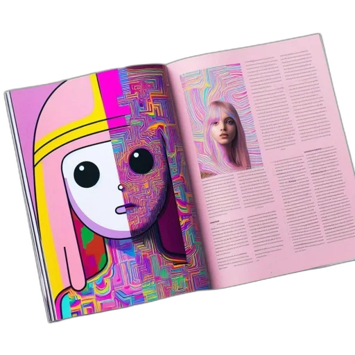 face, robot, mask, vaporwave, concept art, 3d render, cartoon, neon lights transparent PNG cut-out