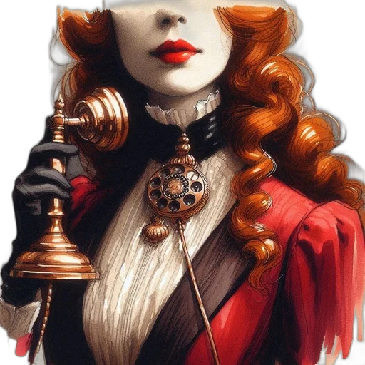 jewelry, staff, crown, face, comic book art, fantasy art, concept art, photorealistic transparent PNG cut-out