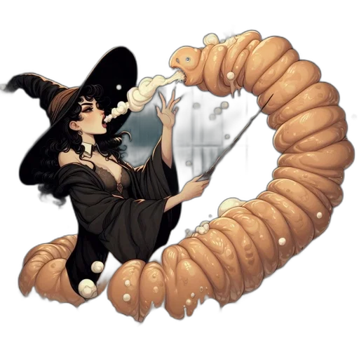 dragon, jewelry, food, creature, concept art, pixel art, fantasy art, atmospheric transparent PNG cut-out