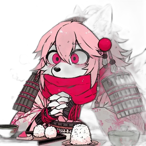 food, mask, creature, weapon, anime, concept art, pixel art, cartoon transparent PNG cut-out