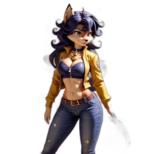 staff, jacket, concept art, fantasy art, comic book art, pixel art, golden, anthropomorphic transparent PNG cut-out