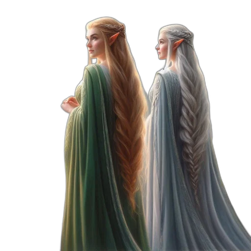 crown, hair, dress, jewelry, fantasy art, concept art, oil painting, pixel art transparent PNG cut-out