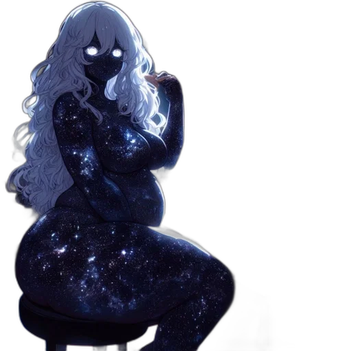 dress, creature, robot, concept art, 3d render, pixel art, fantasy art, outer space transparent PNG cut-out