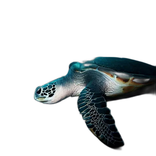 animal, creature, 3d render, photorealistic, concept art, underwater, scene, features transparent PNG cut-out