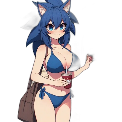 dress, creature, staff, weapon, anime, pixel art, concept art, fantasy art transparent PNG cut-out