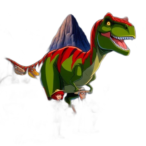 dragon, creature, animal, staff, 3d render, concept art, fantasy art, photorealistic transparent PNG cut-out