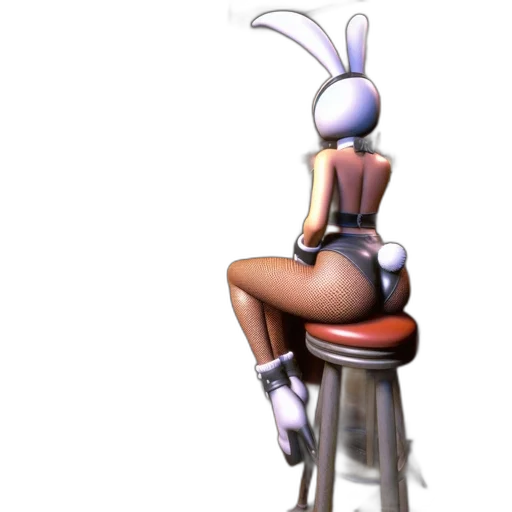 furniture, robot, dress, staff, 3d render, concept art, pixel art, cyberpunk transparent PNG cut-out