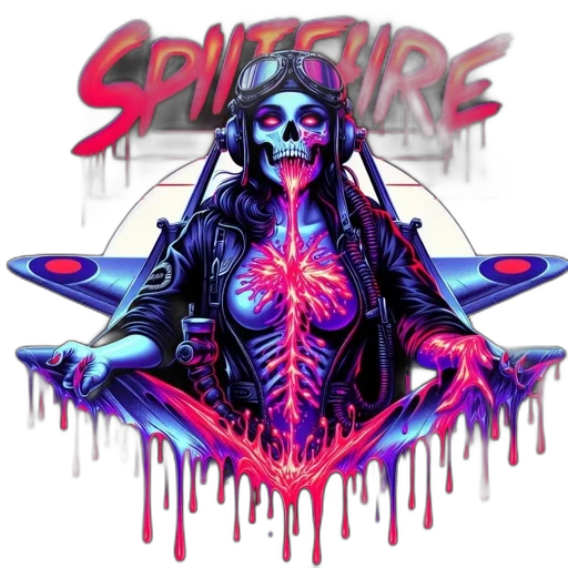 cyberpunk, vaporwave, concept art, comic book art, neon lights, neon-colored, artwork, portrays transparent PNG cut-out