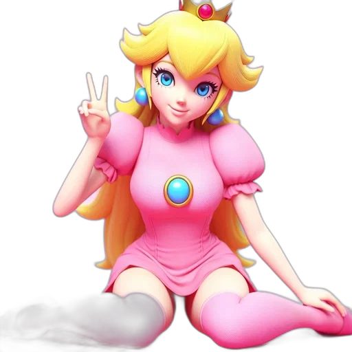 dress, pixel art, concept art, vaporwave, 3d render, pastel, rendered, character transparent PNG cut-out
