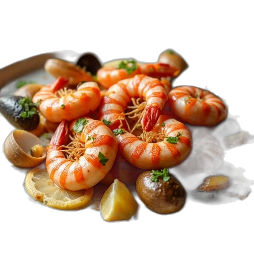 food, crown, photorealistic, 3d render transparent PNG cut-out