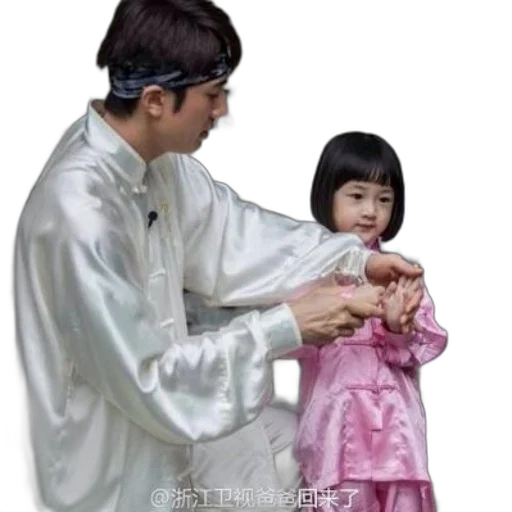 photorealistic, oil painting, man, traditional, chinese, attire, assists, young transparent PNG cut-out