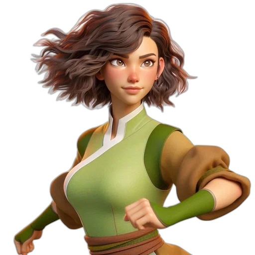 staff, fantasy art, concept art, 3d render, photorealistic, earth tones, green, animated transparent PNG cut-out