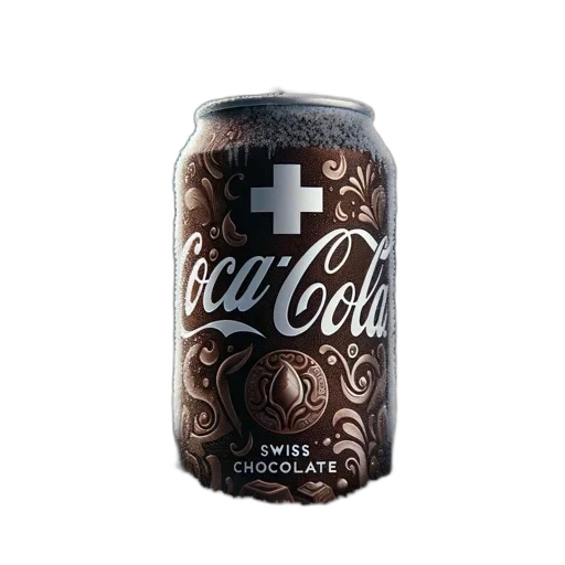 bottle, food, 3d render, photorealistic, coca-cola, can, adorns, wintry transparent PNG cut-out