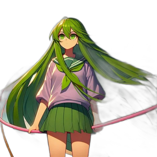 staff, sword, weapon, dress, pixel art, concept art, anime, fantasy art transparent PNG cut-out