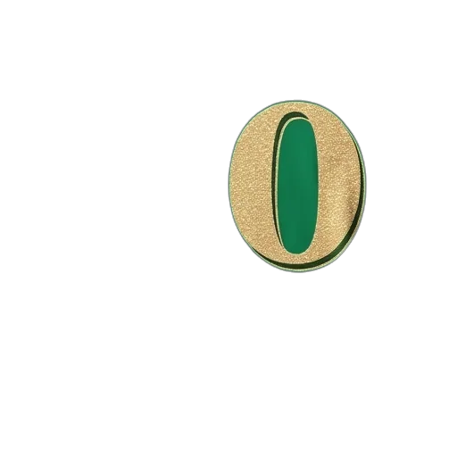 jewelry, crown, furniture, jacket, 3d render, pixel art, concept art, green transparent PNG cut-out