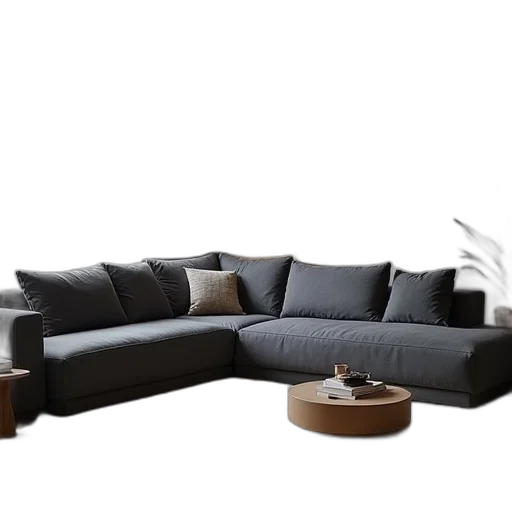 furniture, 3d render, photorealistic, concept art transparent PNG cut-out