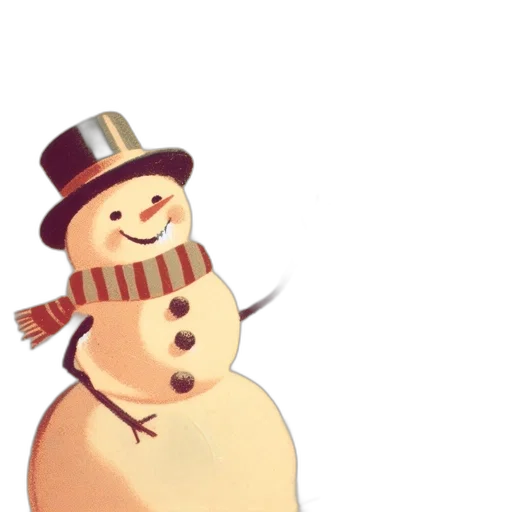 hat, staff, pixel art, concept art, cartoon, 3d render, snow, monochrome transparent PNG cut-out