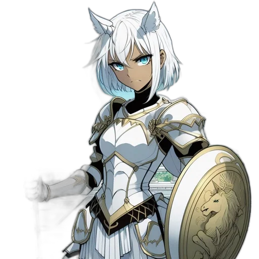 weapon, sword, staff, concept art, fantasy art, anime, comic book art, monochrome transparent PNG cut-out