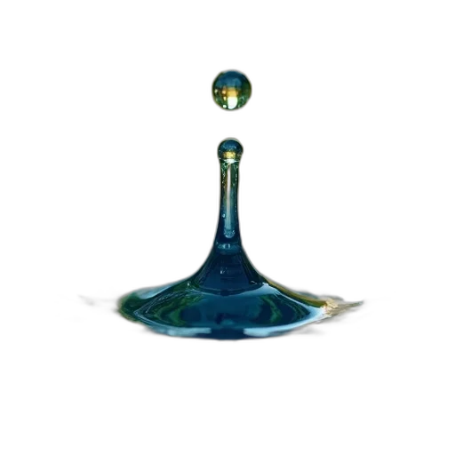 umbrella, bottle, crown, jewelry, 3d render, concept art, photorealistic, underwater transparent PNG cut-out