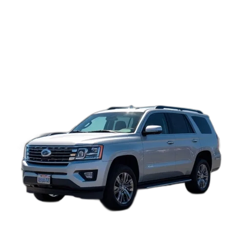 car, silver, suv, parked, sunny, day, clear, blue transparent PNG cut-out