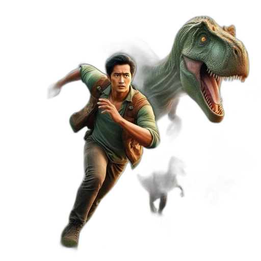 dragon, creature, animal, concept art, fantasy art, 3d render, photorealistic, green transparent PNG cut-out