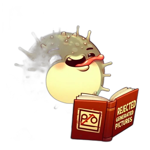 crown, staff, weapon, concept art, 3d render, animated, pufferfish, displaying transparent PNG cut-out