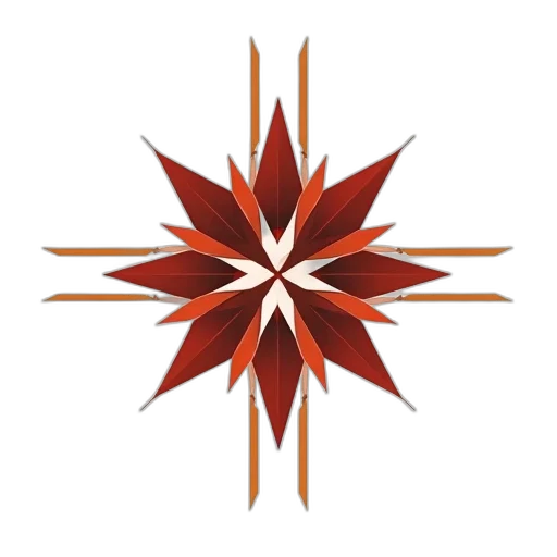 flower, crown, umbrella, staff, 3d render, fantasy art, concept art, pixel art transparent PNG cut-out