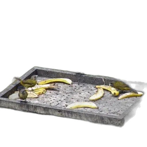 jewelry, furniture, crown, food, 3d render, birdfeeder, bananas, surrounded transparent PNG cut-out
