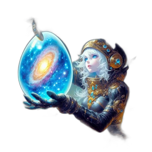 staff, jewelry, robot, mask, fantasy art, concept art, pixel art, 3d render transparent PNG cut-out