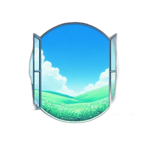 umbrella, furniture, building, robot, pixel art, vaporwave, concept art, anime transparent PNG cut-out