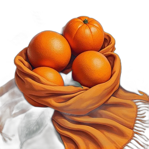 food, crown, mask, jewelry, photorealistic, 3d render, oil painting, monochrome transparent PNG cut-out