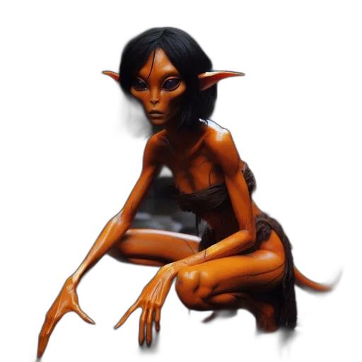 creature, staff, animal, dress, concept art, fantasy art, pixel art, 3d render transparent PNG cut-out