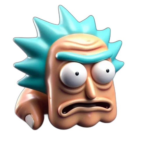 face, mask, creature, animal, 3d render, concept art, photorealistic, vaporwave transparent PNG cut-out