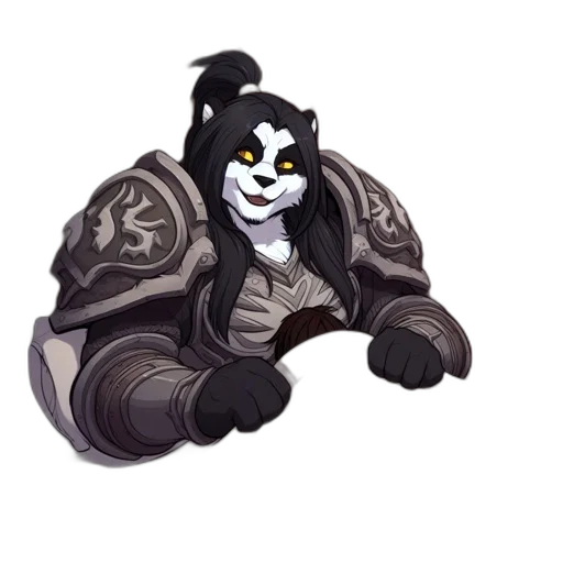 animal, staff, creature, mask, fantasy art, concept art, 3d render, pixel art transparent PNG cut-out