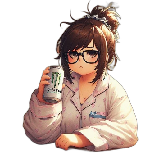 food, creature, animal, robot, anime, pixel art, vaporwave, concept art transparent PNG cut-out