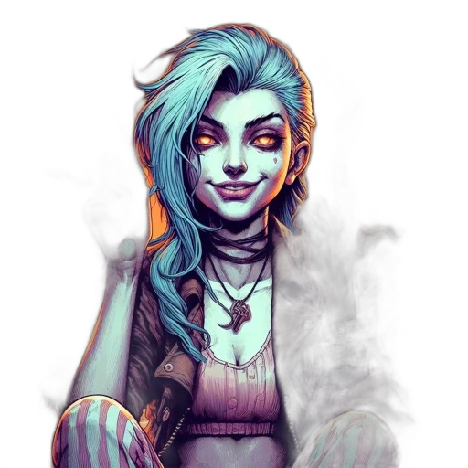 face, staff, cyberpunk, concept art, fantasy art, comic book art, blue, pastel transparent PNG cut-out