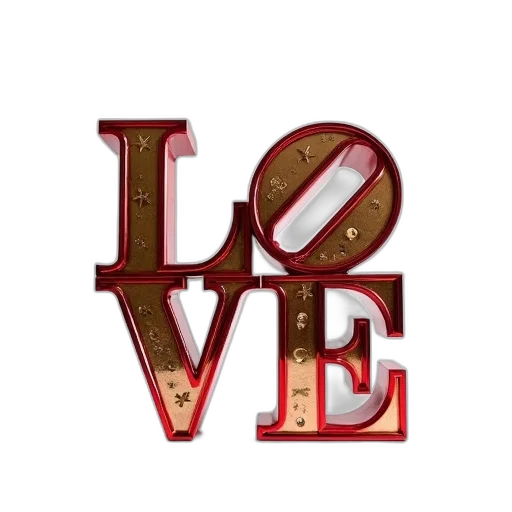 jewelry, second, image, shows, same, three-dimensional, love, sculpture transparent PNG cut-out