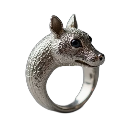 jewelry, crown, animal, creature, 3d render, photorealistic, ring, made transparent PNG cut-out