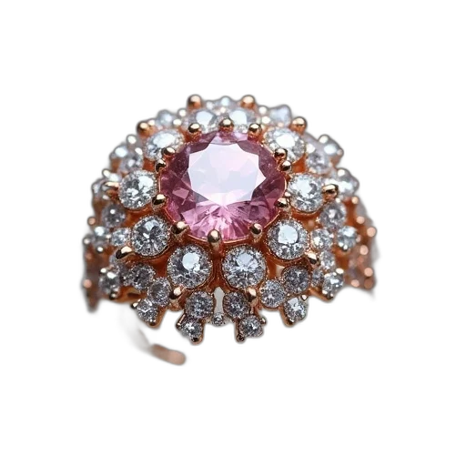 jewelry, crown, spherical, cubic, rosette, ring transparent PNG cut-out