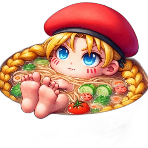 food, hat, weapon, shoes, pixel art, photorealistic, fantasy art, concept art transparent PNG cut-out