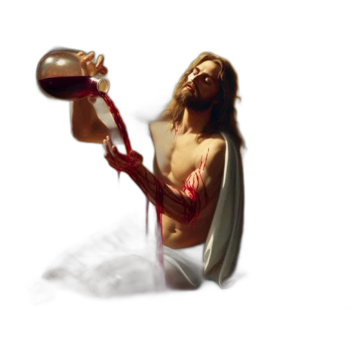sword, weapon, food, 3d render, photorealistic, concept art, oil painting, man transparent PNG cut-out