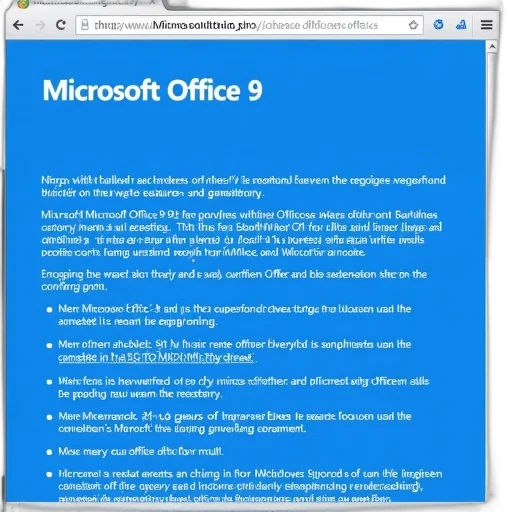 screenshot, microsoft, office, webpage, blue, background, white, text transparent PNG cut-out