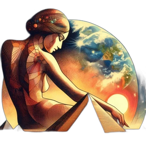 mask, hat, dress, umbrella, fantasy art, concept art, watercolor, pixel art transparent PNG cut-out