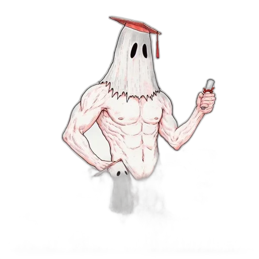 robot, hat, staff, creature, concept art, pixel art, cartoon, 3d render transparent PNG cut-out