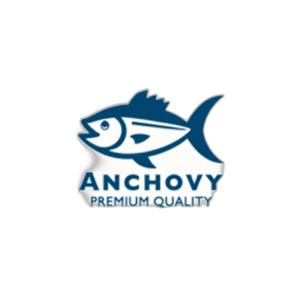 animal, stylized, fish, logo, blue, body, white, fins transparent PNG cut-out