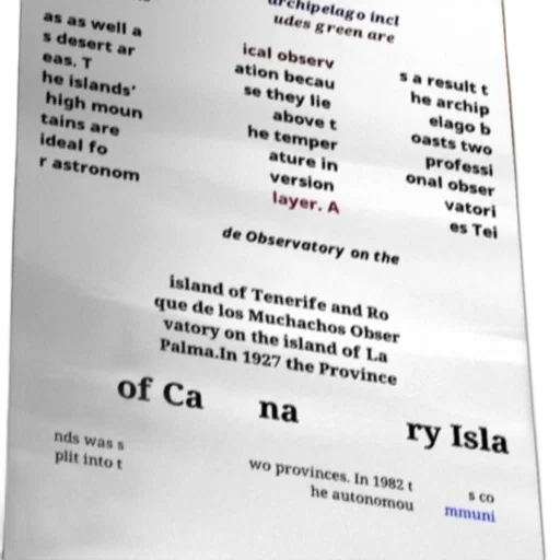 canarian, islands, archipelago, boasts, green, areas, well, desert transparent PNG cut-out