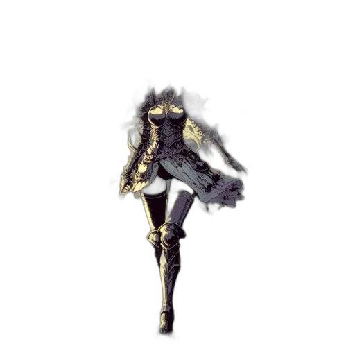 sword, staff, dress, weapon, concept art, fantasy art, pixel art, comic book art transparent PNG cut-out